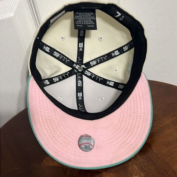 🔥⚾️ Vintage NEW YORK YANKEES New Era 59Fifty Fitted Hat 1996 World Series - NEW - Picture 8 of 10